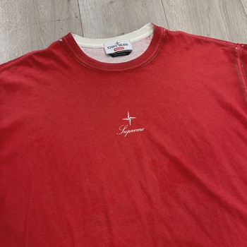 Supreme Stone Island L/S Top Red - Pre-Owned  • Pre-Owned [2609] - view 2