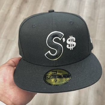 Supreme Money S Logo New Era 59FIFTY Fitted Hat • Brand New [9440] - view 6