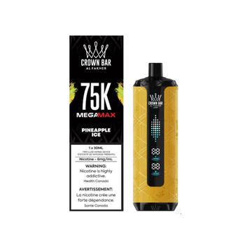 Al Fakher Crown Bar Mega Max 75K - Pineapple Ice