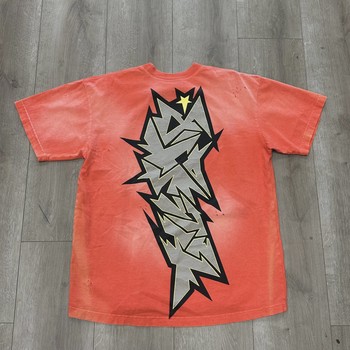 Hellstar Cracked Logo Distressed Tee • Pre-Owned [2562] - view 4
