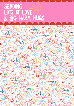 Paper Salad -BIG WARM HUGS-AM2431