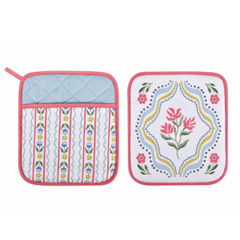 BOHO FLORAL - POT MITT