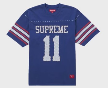 Supreme Studded S/S Football Top Royal • Brand New [2269] - photo 1