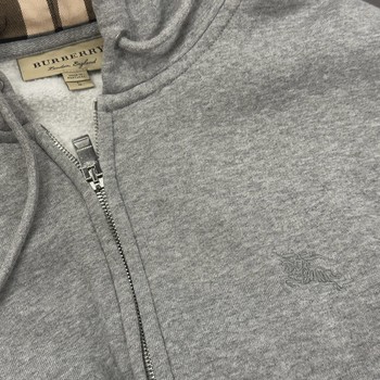Burberry zip up hoodie Gray • Pre-Owned [7244] - view 3