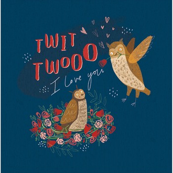 Woodmansterne - Two owls surrounded by roses - 619403