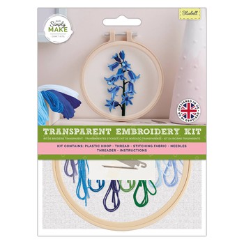 West Design - Simply Make Embroidery Kit - Bluebell - DSM 106401