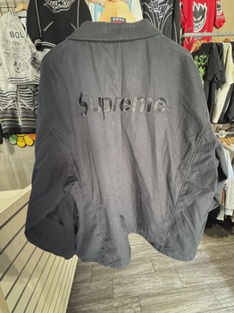 Supreme Umbro Cotton Ripstop Track Jacket (SS26) Black • Pre-Owned [7904] - view 2
