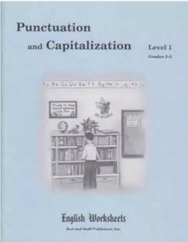 Punctuation & Capitalization - English Worksheets