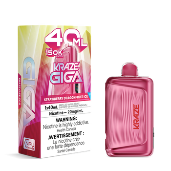 KRAZE GIGA 150K - Strawberry Dragonfruit Ice