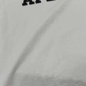 BAPE Check College Tee 'White/Red' • Pre-Owned [4478] - view 3