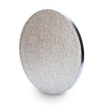 CAKEBOARD - ROUND THICK DRUM - SILVER