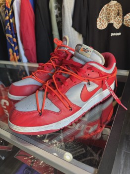 Nike Dunk Low Off-White University Red (OG NONE) • Pre-Owned [0730] - view 2