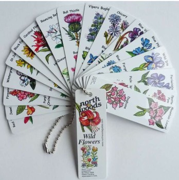 Wild Flowers Info Tags