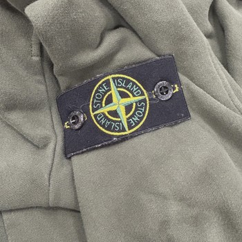 Stone Island 2020 Half Zip Green Pullover Jumper • Pre-Owned [2611] - view 3