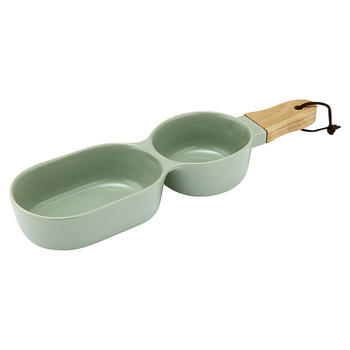 LADELLE 2 PART SERVE STICK - GUM LEAF GREEN