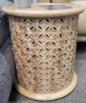 Imani Natural Stone Side Table