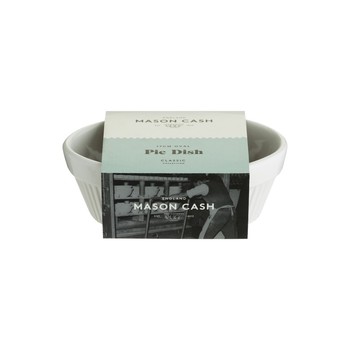 MASON CASH OVAL WHITE PIE DISH