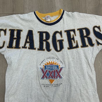 vintage 1995 San Diego Chargers Super Bowl XXIX Tee • Pre-Owned [0486] - view 6