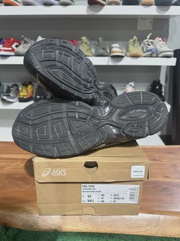 ASICS Gel-1130 Black Pure Silver • Pre-Owned [6322] - view 2