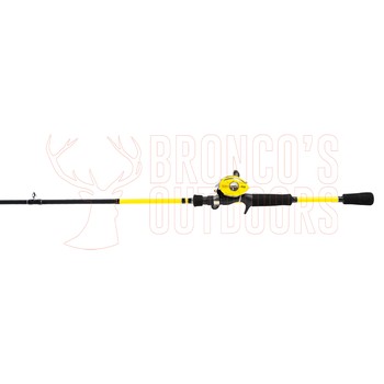 Tica Tactica-Y 662 Jig Rod + Tactica LCX100 Baitcasting Reel Yellow