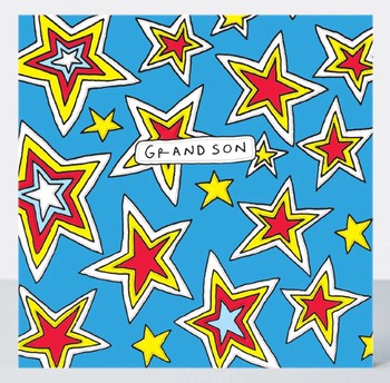 Rachel Ellen - Scatter Brain- Grandson Birthday/ Explosive Stars - BRAIN26
