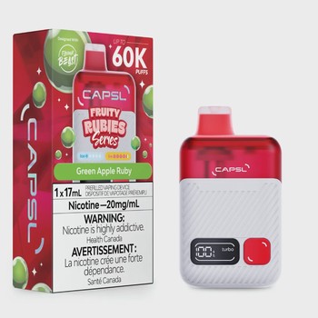 CAPSL AFX17 60K - Fruity Rubies Green Apple Ruby