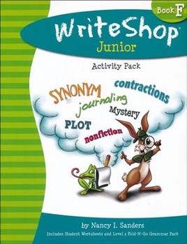 Used WriteShop Junior Activity Pack Book F