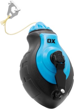 OX - Pro Aluminum Body Chalk Reel 6x Gear with Kevlar Reinforced Line
