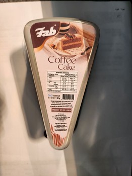 Fab Coffee Cake Small 60g