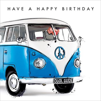 Woodmansterne - Vw Camper - Greetings Card