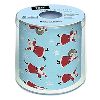 DANCING  SANTA TOILET ROLL