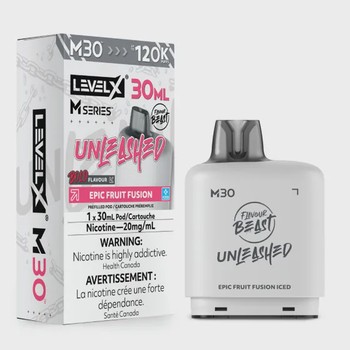 Level X Flavour Beast Unleashed M30 120K Pod - Epic Fruit Fusion Iced