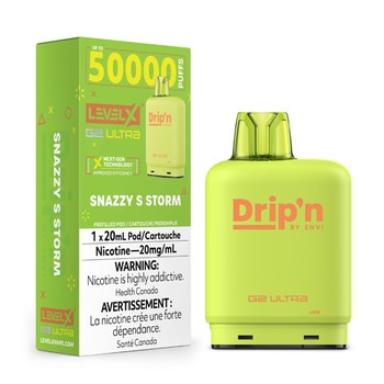 Level X Drip'n G2 Ultra 50K Pod - Snazzy S Storm