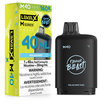 Level X Flavour Beast M40 160K Pod - Polar Mint Iced