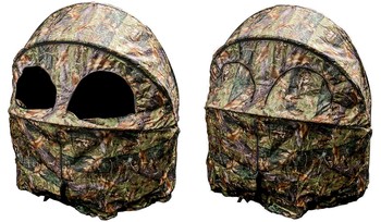 Game on Double Chair Blind Camo