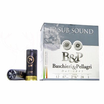 B&P F2 Sub Sound 2⅝" 28gr 12g #7½ Packets