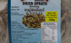 Lakrasa Dried Sprats 400g