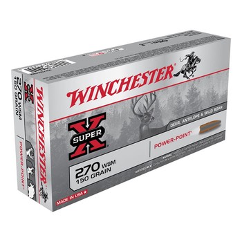 Winchester Super X .270 WSM 150gr Power Point