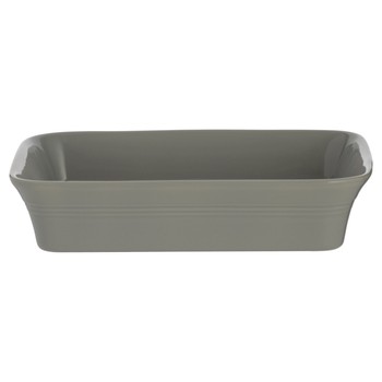 GREY RECTANGULAR BAKING DISH - 31 X 21CM