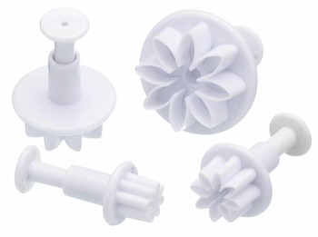 FLOWER PLUNGE CUTTERS - SET OF 4