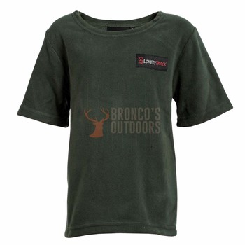 Lonely Track Kids Tyro Fleece Tee Black