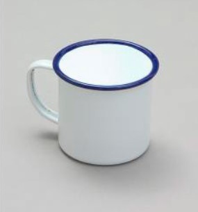 FALCON ENAMEL MUG - ½ PINT