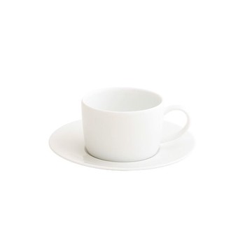 ARCTIC PORCELAIN STRAIGHT SIDED CUP AND SAUCER
