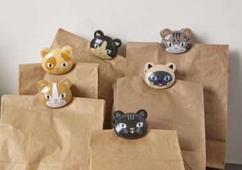 CATS BAG CLIPS - PACK OF 6