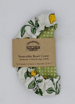 REUSABLE FABRIC BOWL COVER - LEMONS