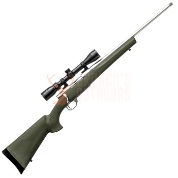 Howa 1500 Stainless Steel 20" Threaded Green .243 + GamePro 3-9x40 Scope