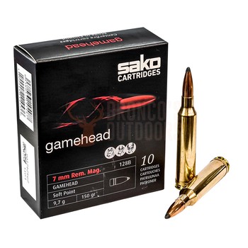 Sako Gamehead 7mm Rem Mag 150gr Soft Point