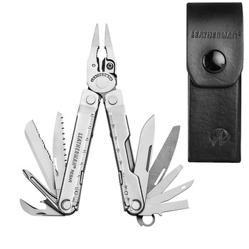 Leatherman Rebar Stainless Leather box
