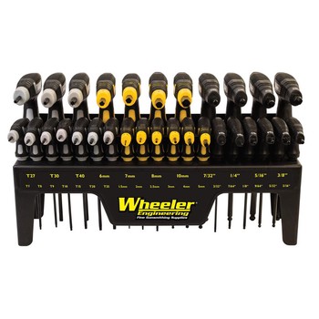 Wheeler Engineering 30 Piece SAE/Metric Hex and Torx P-Handle Set