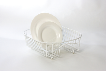 SMALL SINK DRAINER - WHITE